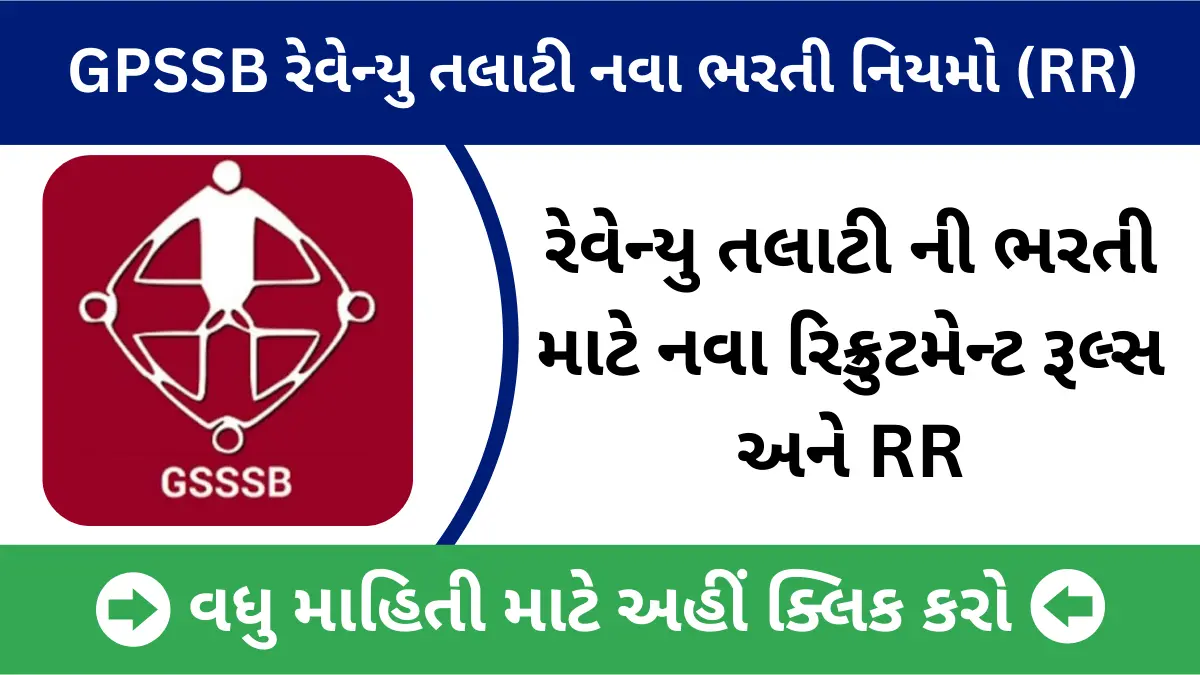 GPSSB Revenue Talati