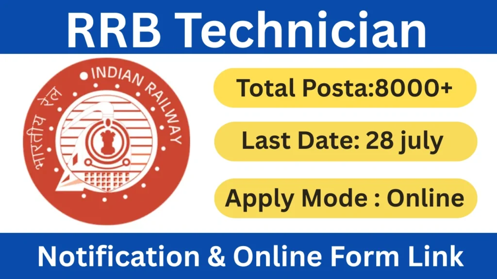 RRB Technician Recruitment