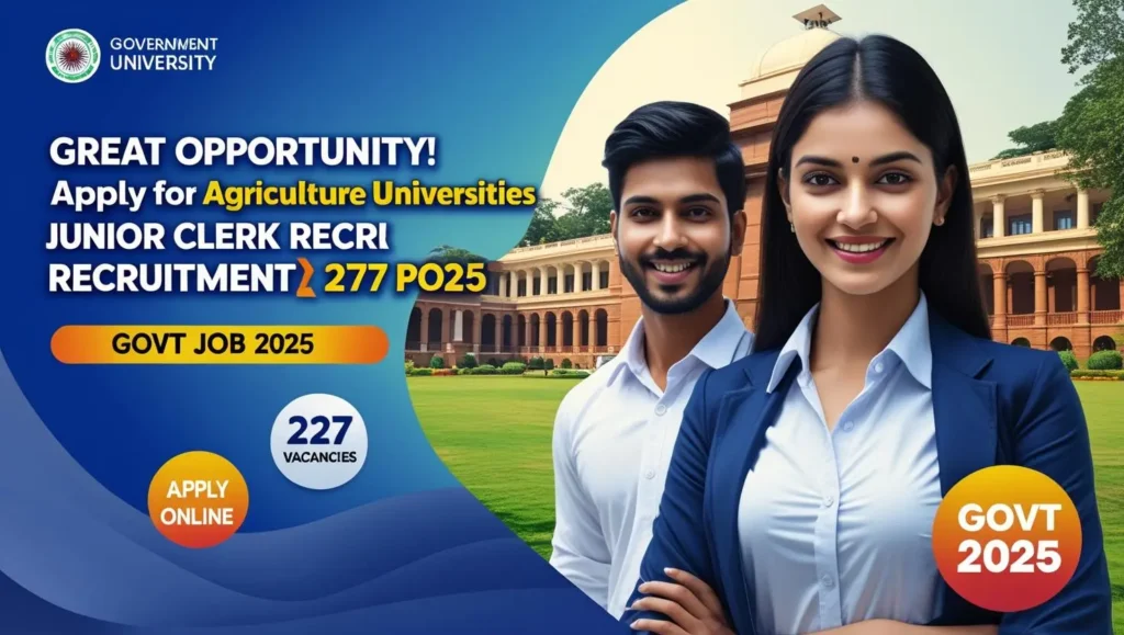 Gujarat Agriculture Universities Junior Clerk
