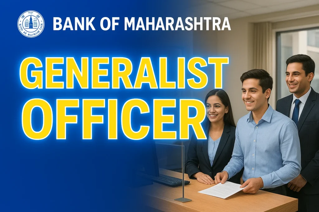 Bank of Maharashtra Recruitment 2025